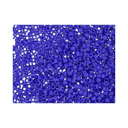 Бисер Япония "TOHO" 15/0  круглый 1  1.5 мм 5 х 5 г №0048 яр.синий