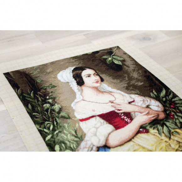 Набор для вышивания LUCA-S арт. G576 Сборщица колосьев 22х29 см