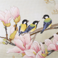 Набор для вышивания крестом XIU CRAFTS арт.2030844 Весна приходит 28х28 см