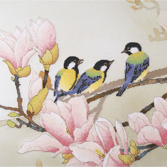 Набор для вышивания крестом XIU CRAFTS арт.2030844 Весна приходит 28х28 см