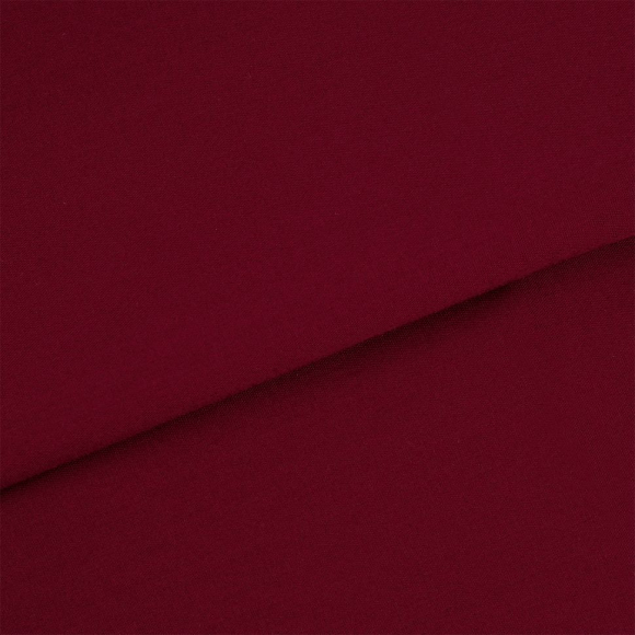 Ткань ТиСи поплин стрейч 110 г/м? 65% пэ, 33% хлопок, 2% спандекс шир.150 см арт.TBY.TC.21 цв.ягодный рул.25м