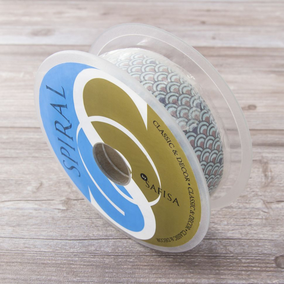 Тесьма ременная декоративная, 30 мм, цвет ментоловый, 10 м