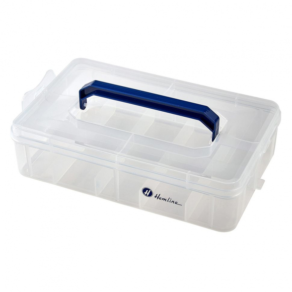 177187_Органайзер для швейных принадлежностей, 10 отделений, 25 х 16 х 7 см