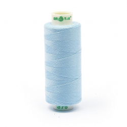 Нитки Dor Tak бытовые 40/2 полиэстер 366м цв.376 голубой