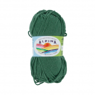 Пряжа ALPINA MISTY (70% хлопок, 30% шерсть) 10х50 г/105м цв.06 зеленый