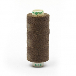 Нитки Dor Tak бытовые 40/2 полиэстер 366м цв.665 серый