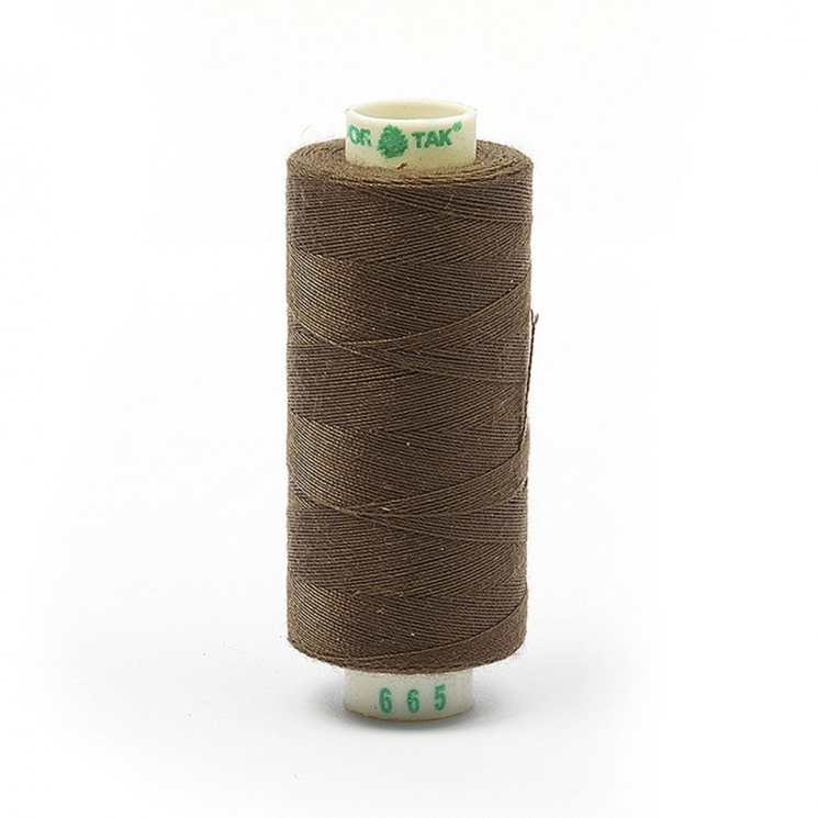 Нитки Dor Tak бытовые 40/2 полиэстер 366м цв.665 серый