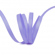 Лента Ideal репсовая в рубчик шир.6мм цв. 430 св.сиреневый уп.27,42м