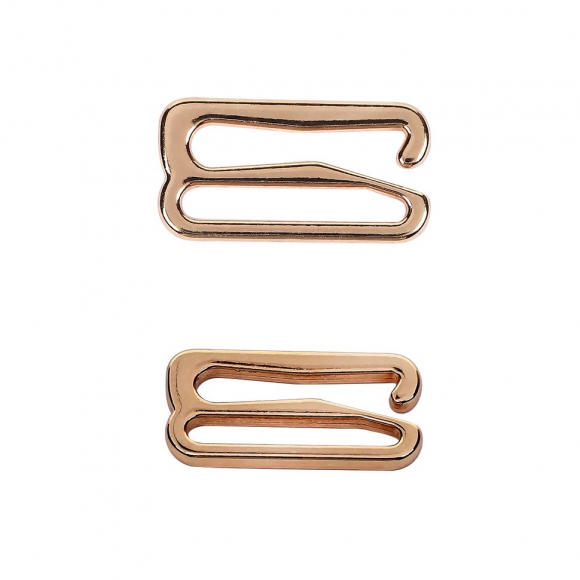 Крючок для бюстгальтера металл TBY-915 15мм, цв.золото, уп.1000шт Крючок для бюстгальтера металл TBY-915 15мм, цв.золото, уп.1000шт