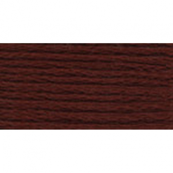 Нитки для вышивания Gamma мулине (3173-6115) 100% хлопок 24 x 8 м цв.5199 т.коричнево-красный