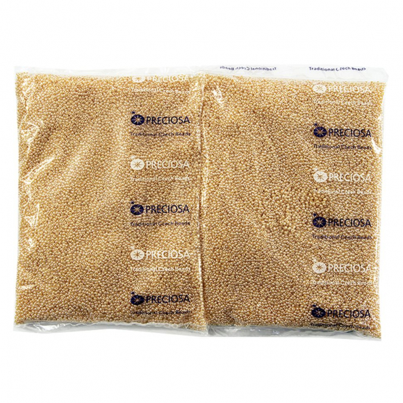 Бисер "PRECIOSA" №10, 500 г, цвет 37383