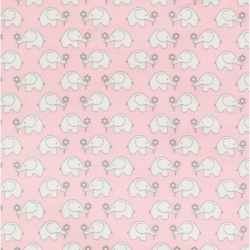 Ткань для пэчворка PEPPY Молочные Сны Фланель 175 г/м? 100% хлопок 2-й сорт цв.МС-23 розовый уп.100х110 см