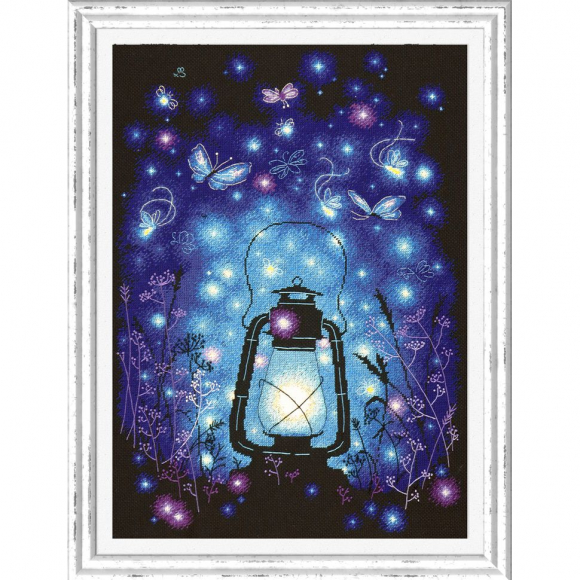 Набор для вышивания ЧУДЕСНАЯ ИГЛА арт.89-02 Наш волшебный вечер 35х51 см