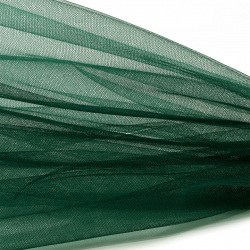 Еврофатин мягкий матовый Hayal Tulle арт.HT.S шир.300см, 100% полиэстер цв.36 уп.5м - т.зеленый
