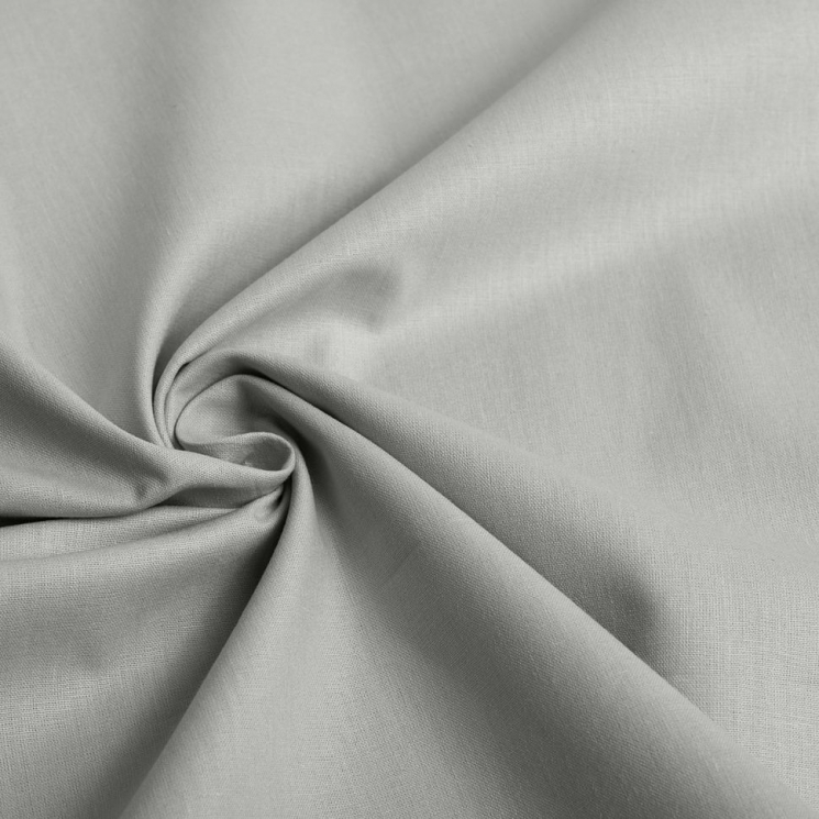 Ткань ранфорс гладкокраш., арт.WH V15, 130г/м?,100% хлопок, шир.240см, цв.серый, уп.10м