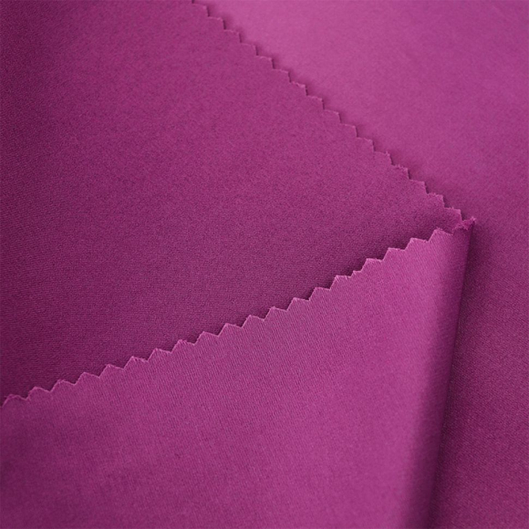 Ткань шелк Армани 90г/м? 97% ПЭ 3% Спандекс шир.150см арт.TBYArm-004 цв.04 фуксия рул.25м