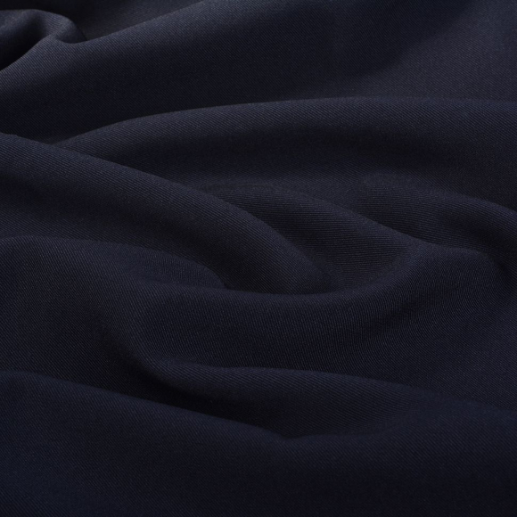 Ткань Креп, арт.5143-36, плот.300г/м,90% ПЭ 10% эластан, шир.150см, цв.36 т.синий,рул.30м