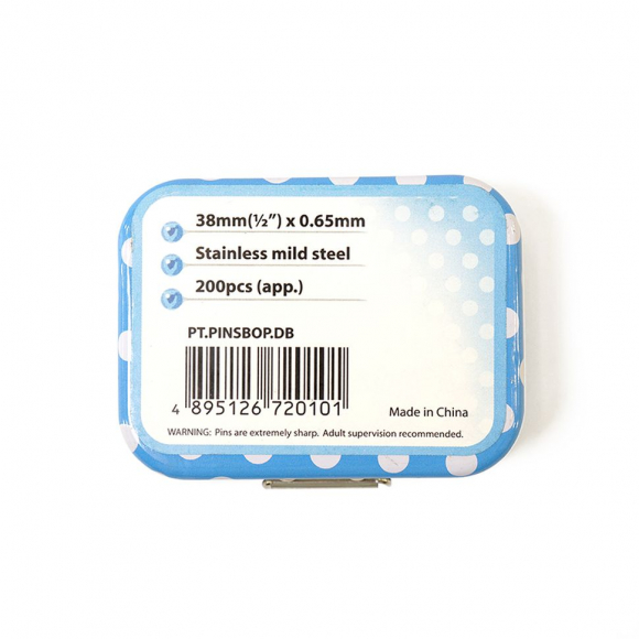 181407_Булавки с пластиковыми круглыми головками в жестяной коробочке