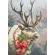 Набор для вышивания LUCA-S арт. B598 Рождественский олень 21х30 см