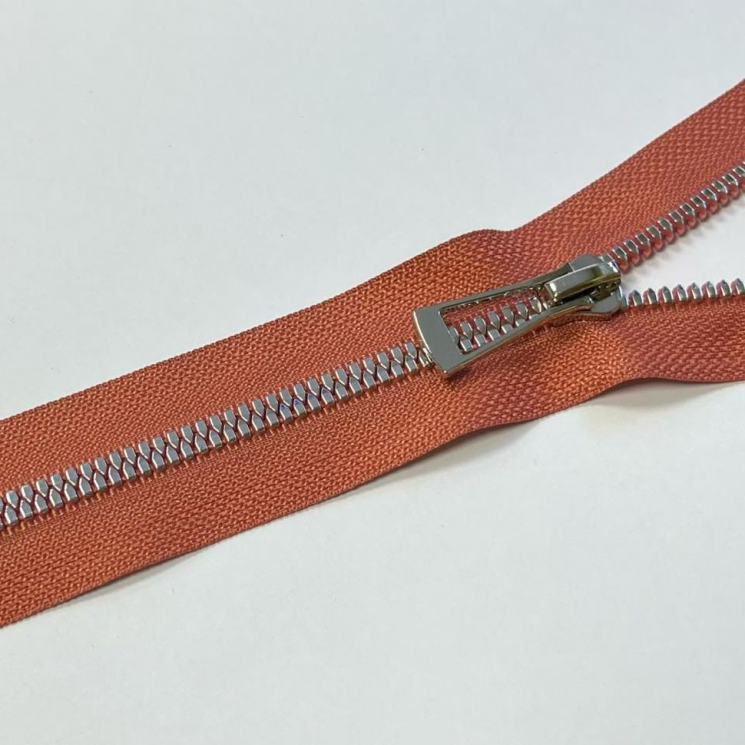 Молния трактор №5 Premium н/р 18см никель D061 каштановый