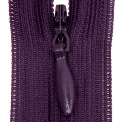 Молния потайная нераз 20см S-867 фиолетовый темный SBS уп.100шт