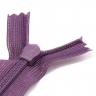 Молния потайная нераз 20см S-867 фиолетовый темный SBS уп.100шт