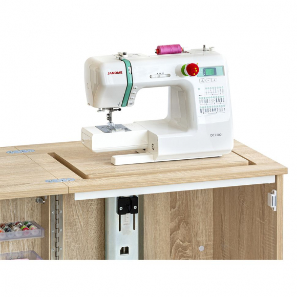 184019_Стол раскладной для швейной машины COMPACT, дуб