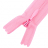 Молния потайная нераз 20см S-335 розовый яркий SBS уп.100шт