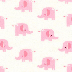 Ткань для пэчворка PEPPY Welcome Baby Flannel 146 г/м? 100% хлопок цв.AUFF-17892-10 PINK уп.100х110 см