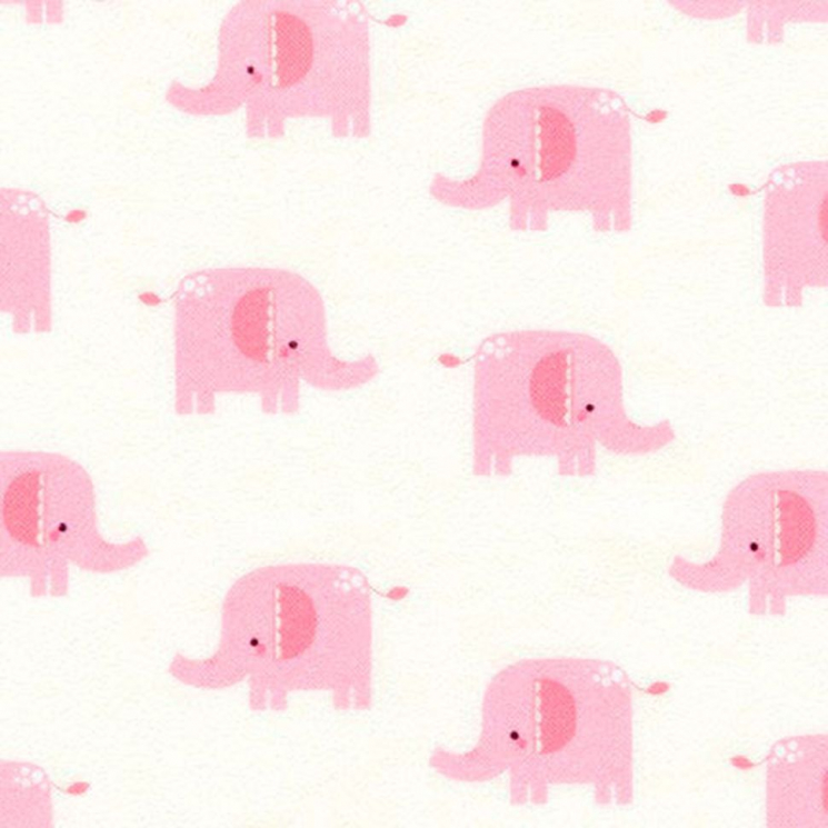 Ткань для пэчворка PEPPY Welcome Baby Flannel 146 г/м? 100% хлопок цв.AUFF-17892-10 PINK уп.100х110 см