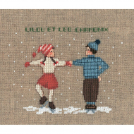163958_Набор для вышивания:"DEUX DANSEURS" (Два танцора на льду) 163958_Набор для вышивания:"DEUX DANSEURS" (Два танцора на льду)