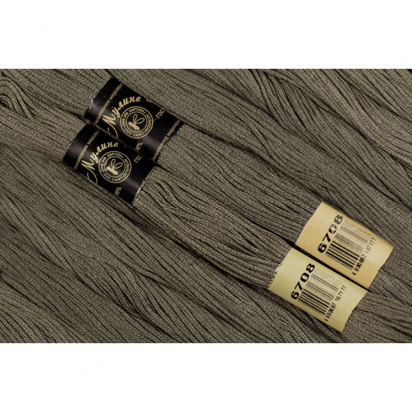 Нитки мулине цв.6708 12х10м С-Пб