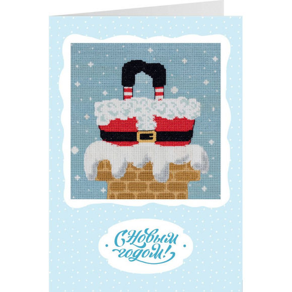 Набор для вышивания PANNA арт. OT-7377 Открытка. Время чудес 12,5х12 см