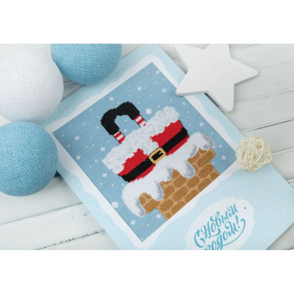 Набор для вышивания PANNA арт. OT-7377 Открытка. Время чудес 12,5х12 см