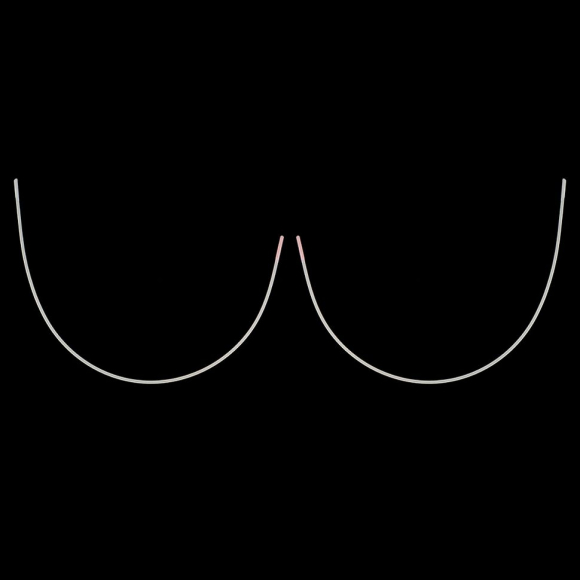 Косточки корсетные полукруг металл TBY-75417 16,5х30,4см уп.50шт Косточки корсетные полукруг металл TBY-75417 16,5х30,4см уп.50шт