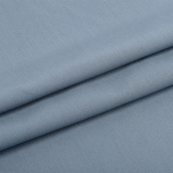 Ткань Костюмная Гальяно 200 г кв.м 75% полиэстер, 19% вискоза, 6% спандекс шир.150 см арт.TBY.W2249.5 цв.5 серо-голубой уп.1м