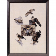 1784_Набор для вышивания "Орлы"