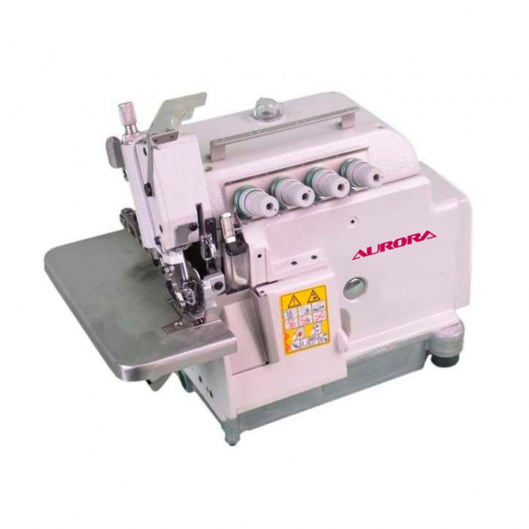 4-х ниточный промышленный оверлок с универсальной платформой 2в1 (цилиндрическая и плоская) Aurora A-MX5114