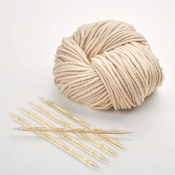 86692_Спицы, чулочные, пластик, addiChampagner №10, 25 см