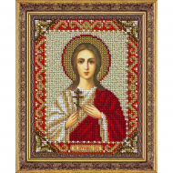 Набор для вышивания бисером ПАУТИНКА арт.Б-701 Святая Мученица Вера 14х18 см