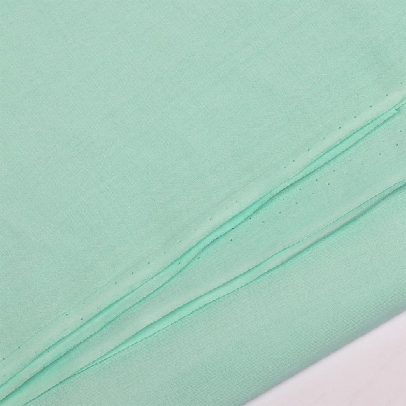 Ткань Батист 72 г/м? 100% хлопок шир.150 см арт.TBY.Bt.47 цв.мятный уп.1м