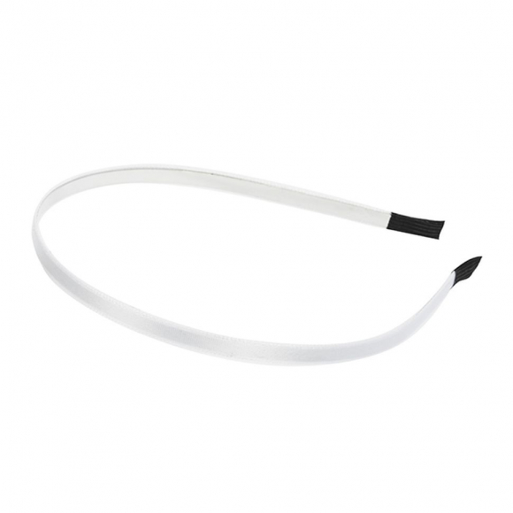 Заготовка для ободка арт.SL.OB4.2 шир.5мм стандарт.обх.головы концы обмотаны тканью цв.белый уп.50 шт