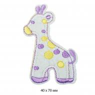 Термоаппликации MAGIC HOBBY арт. MG-R1723.3 Жираф цв.3 4х7 см 50 шт