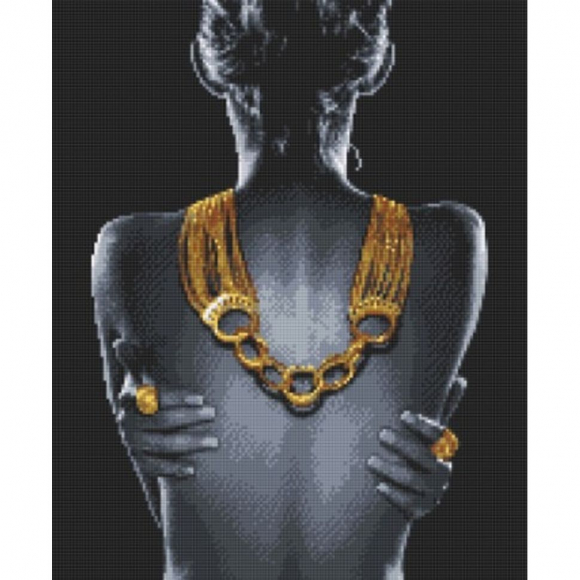 Картины мозаикой Molly арт.KM0274 Безупречная (20 цветов) 40х50 см