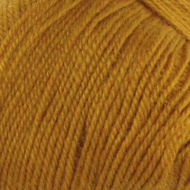 Пряжа для вязания ПЕХ Кроссбред Бразилии (50% шерсть, 50% акрил) 5х100г/490м цв.447 горчица