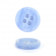 Пуговицы пластик CN 2732 цв.05 голубой 18L-11мм, 4 прокола, 72 шт