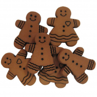 63318_Набор декоративных элементов Favorite Findings "Имбирный человечек"