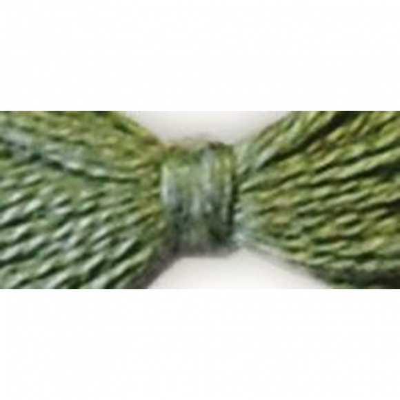 Нитки мулине цв.4604 оливковый 12х10м С-Пб