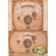 83495_Декупажная карта "Монгольфьер" А4