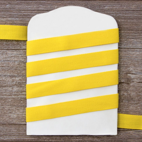 32166_Тесьма киперная хлопковая на блистере SAFISA, 14 мм, 2,5 м , цвет 32, желтый 32166_Тесьма киперная хлопковая на блистере SAFISA, 14 мм, 2,5 м , цвет 32, желтый